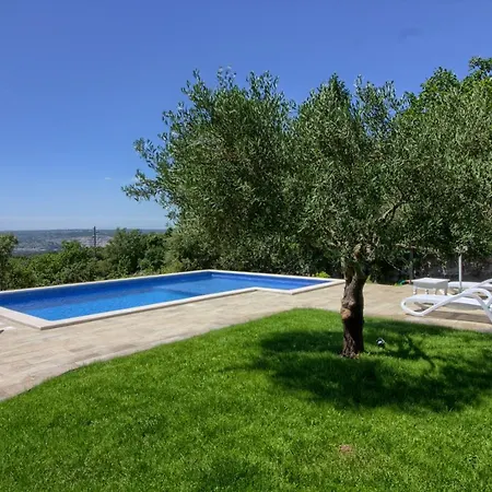 Beautiful Marevista With Sea View And Pool In Labin Near Rabac ヴィラ
