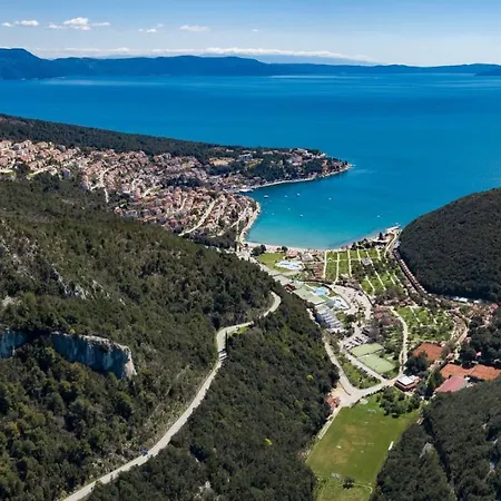 ヴィラ Beautiful Marevista With Sea View And Pool In Labin Near Rabac *